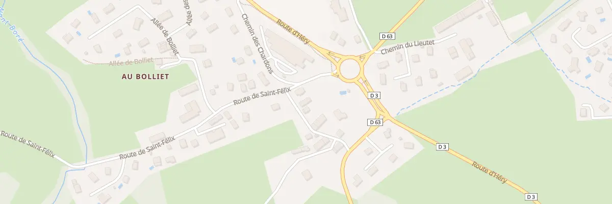 Plan du 118B Che de la Croix Rouge à Alby-sur-Chéran