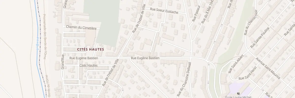 Plan du 17B Rue Eugène Bastien à Jœuf