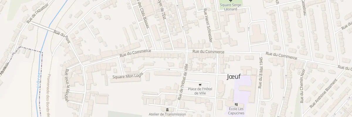 Plan du 46 Rue du Commerce à Jœuf