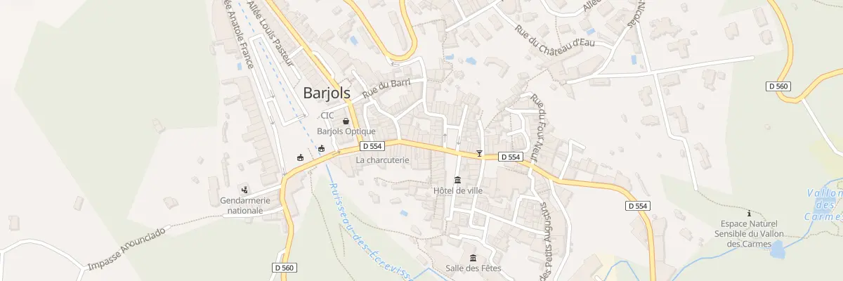 Plan du 15 Rue de la République à Barjols