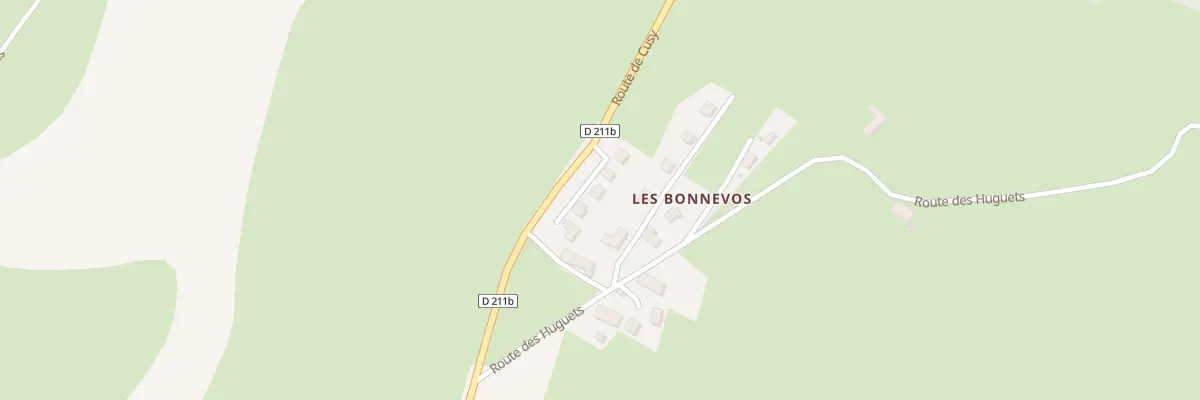 Plan du 506 Rte de Cusy à Saint-Offenge