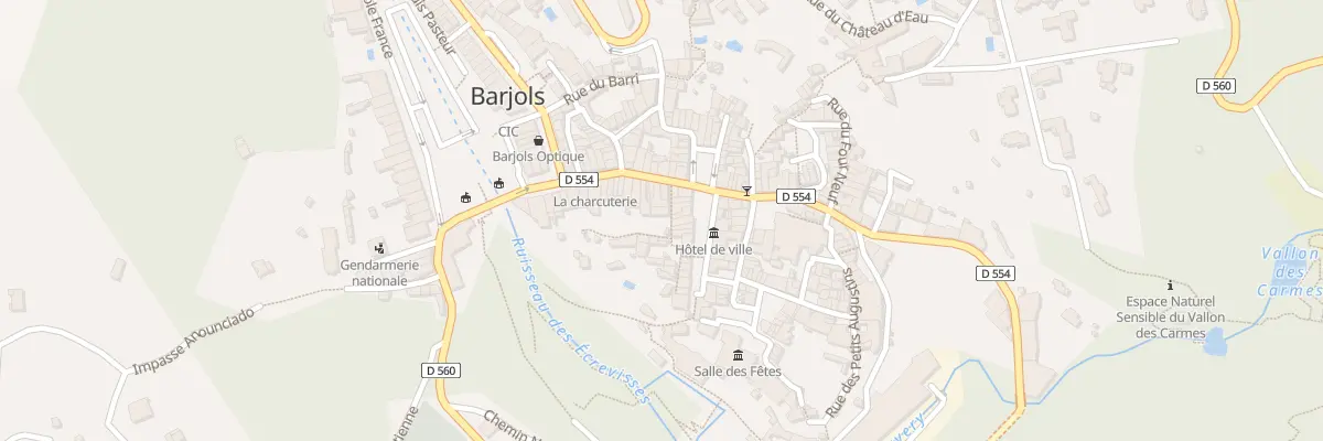 Plan du 6 Rue du Boeuf à Barjols
