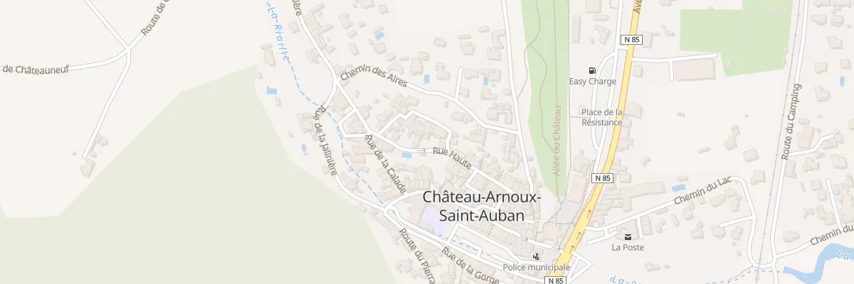Plan du 17 Rue Haute à Château-Arnoux-Saint-Auban