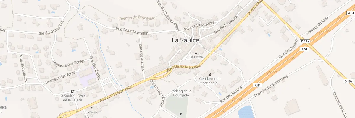 Plan du 17 Pl de l’Église à La Saulce