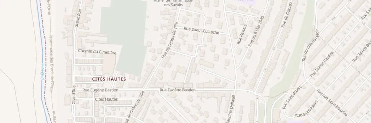Plan du 17T Rue Eugène Bastien à Jœuf