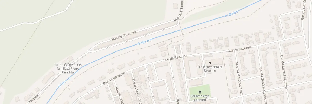 Plan du 17T Rue de Ravenne à Jœuf
