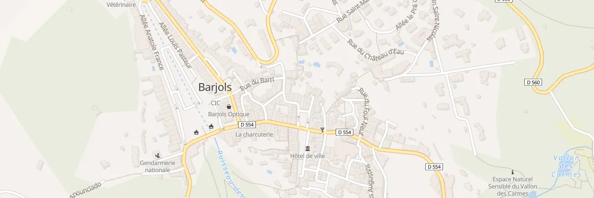 Plan du 4 Rue des Audiffren à Barjols