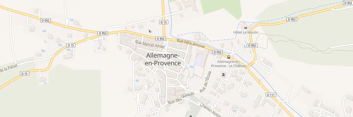 Plan du 40 Rue Antoine Fondrini à Allemagne-en-Provence
