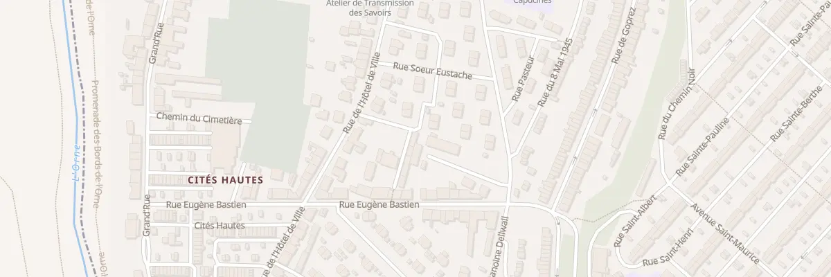 Plan du 195 Rue Eugène Bastien à Jœuf