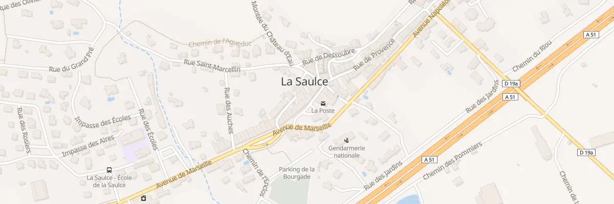 Plan du 47 Pl de l’Église à La Saulce