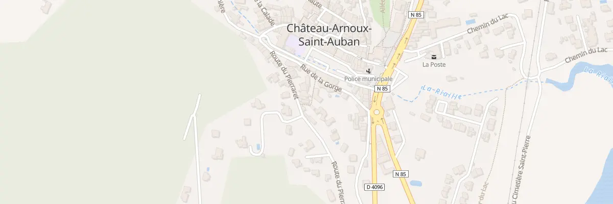 Plan du 10 Tra Aco de Girard à Château-Arnoux-Saint-Auban