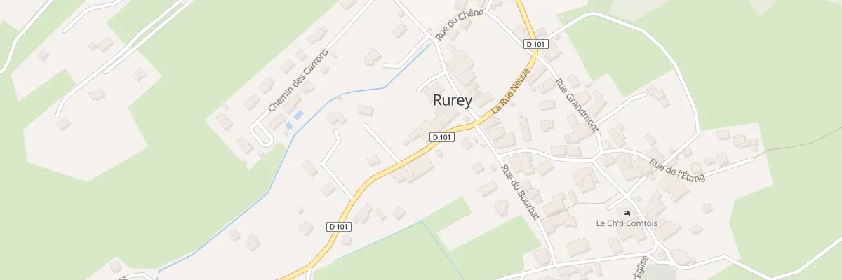 Plan du 5111 Rue des Dames à Rurey