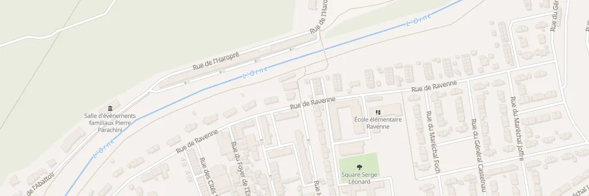 Plan du 175 Rue de Ravenne à Jœuf