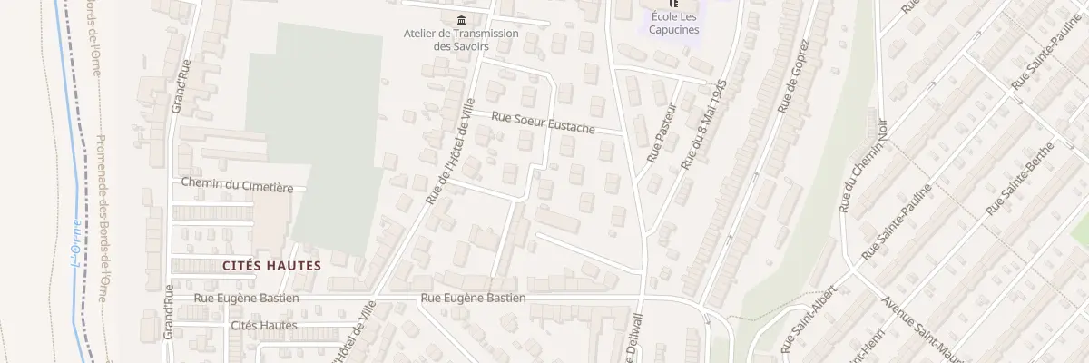 Plan du 11 Rue Soeur Eustache à Jœuf