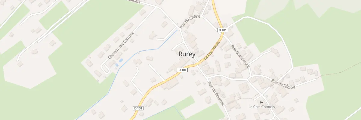 Plan du 5099 Rue des Dames à Rurey