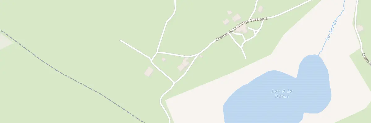 Plan du 1242 Che de la Grange A la Dame à Foncine-le-Bas