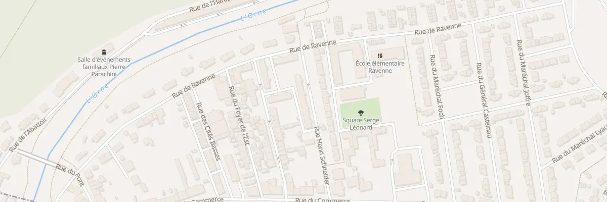 Plan du 1 Val de Ravenne à Jœuf