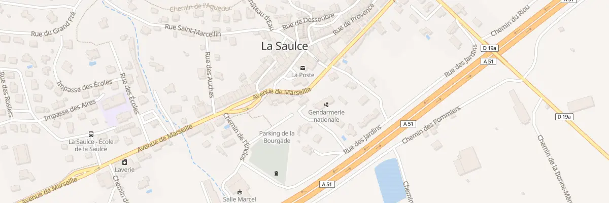 Plan du 5545 Rue des Jardins à La Saulce