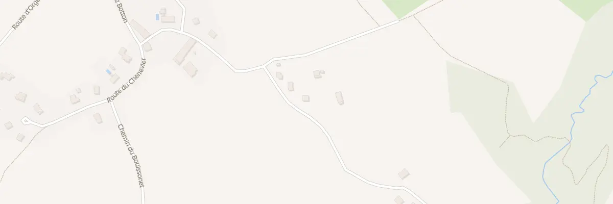 Plan du 505 Rte de Chez Botton à Mésigny