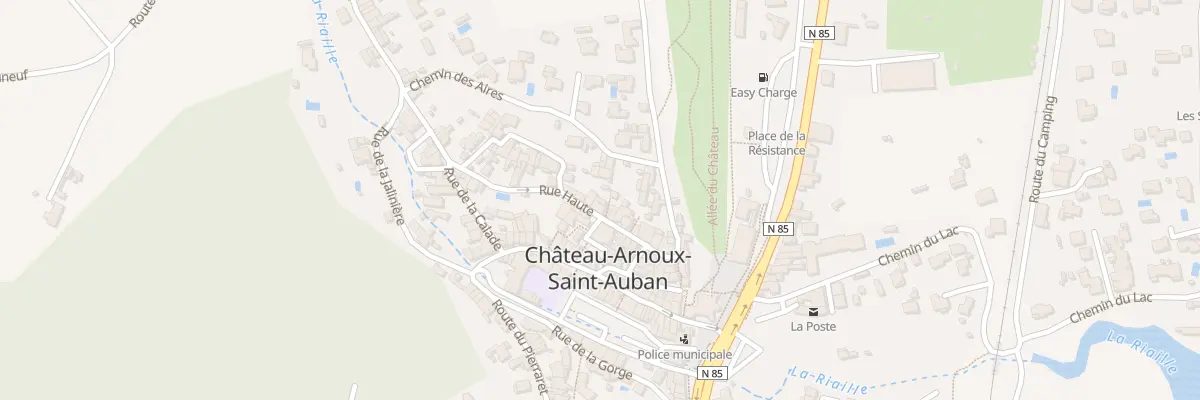 Plan du 29 Rue Haute à Château-Arnoux-Saint-Auban