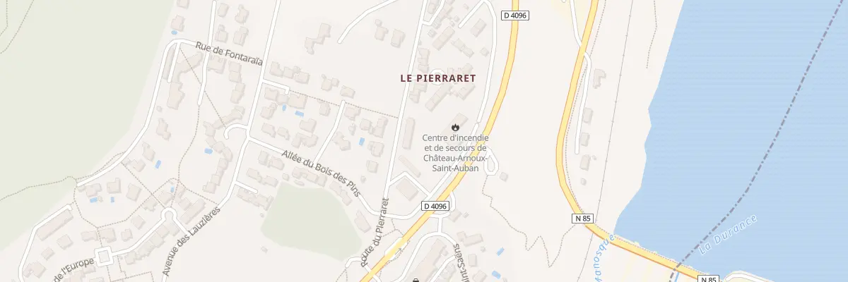 Plan du 15 Rte du Pierraret à Château-Arnoux-Saint-Auban
