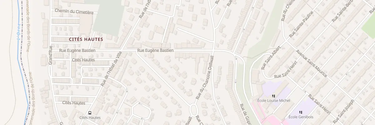 Plan du 28 Rue Eugène Bastien à Jœuf