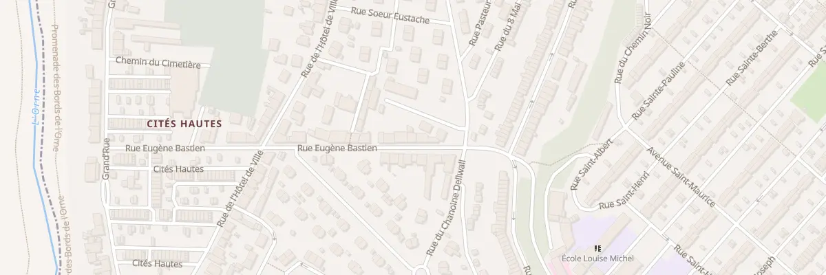 Plan du 29 Rue Eugène Bastien à Jœuf