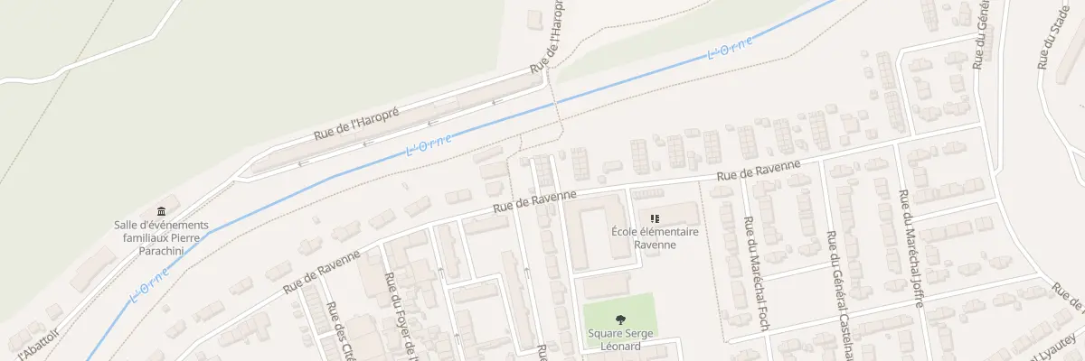 Plan du 19 Rue de Ravenne à Jœuf