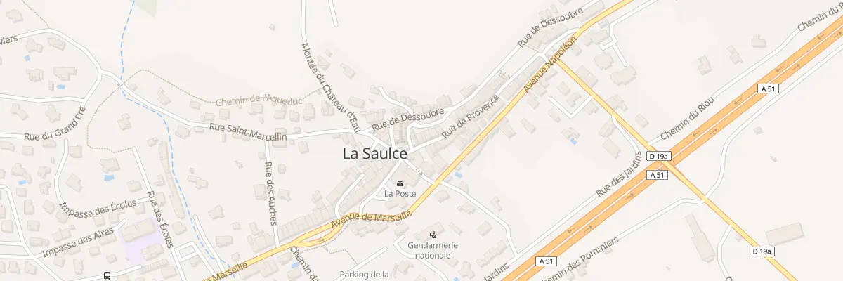 Plan du 60 Rue de Provence à La Saulce