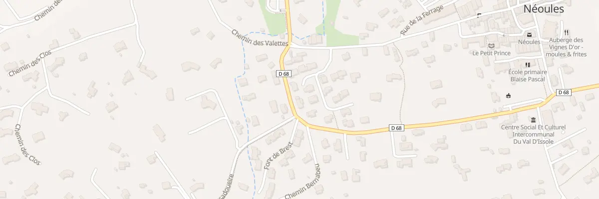 Plan du 15 Lot Font Marcellin à Néoules