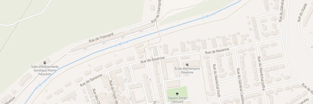 Plan du 29 Rue de Ravenne à Jœuf