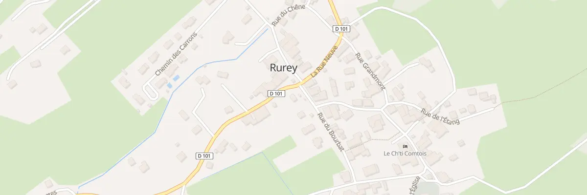 Plan du 5058 Rue des Dames à Rurey