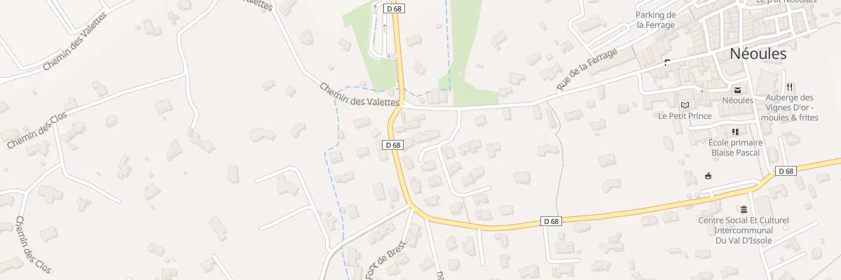 Plan du 18 Lot Font Marcellin à Néoules
