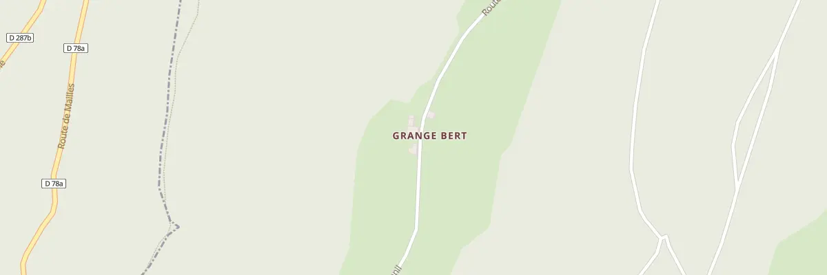 Plan du 857 Rte du Fontanil à Crêts en Belledonne