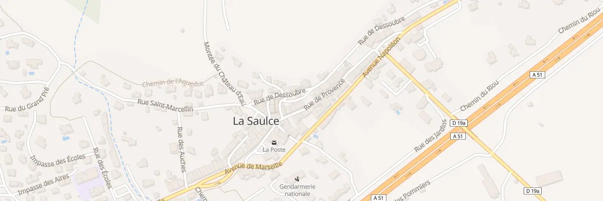 Plan du 41 Rue de l’Endrone à La Saulce