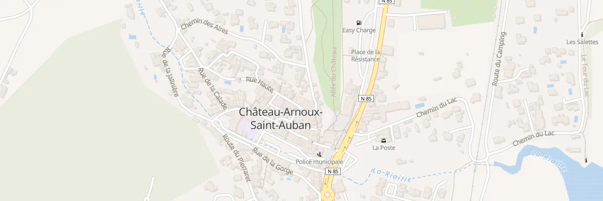 Plan du 41 Rue Haute à Château-Arnoux-Saint-Auban