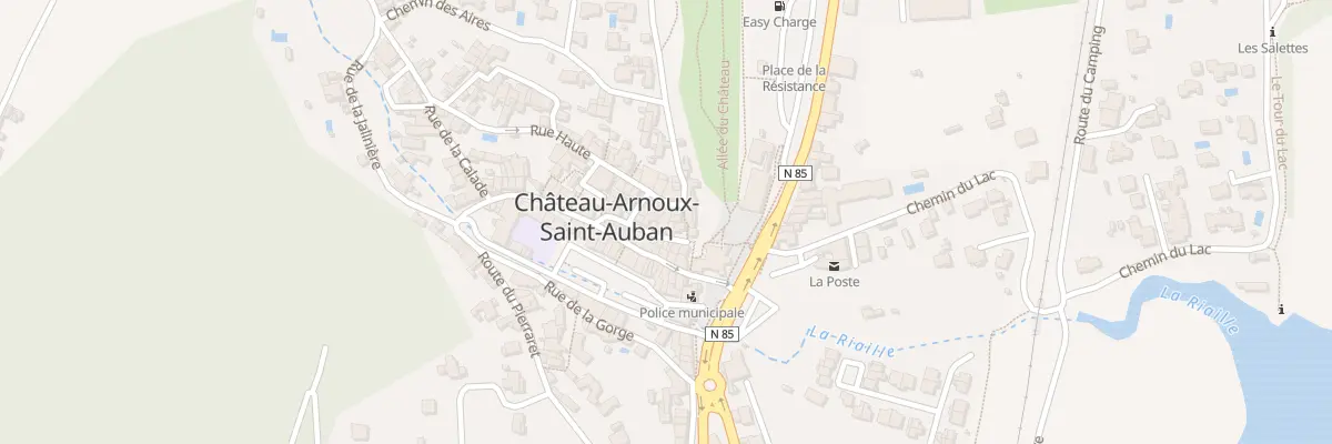 Plan du 42 Rue Haute à Château-Arnoux-Saint-Auban