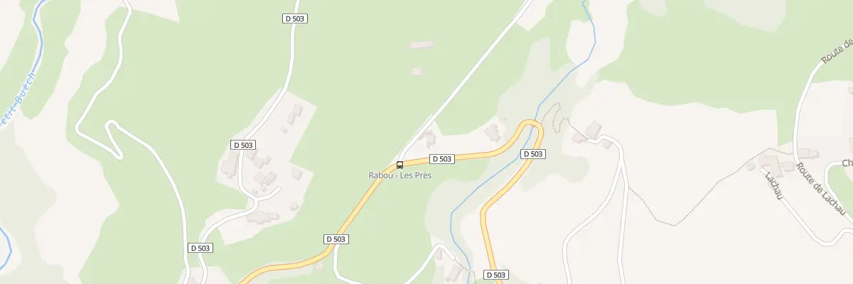 Plan du 6080 Les Pres à Rabou