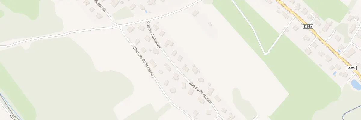 Plan du 145 Rue du Pontenay à Sergy
