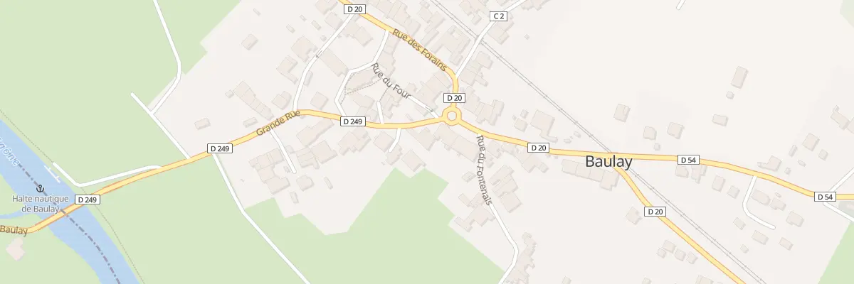 Plan du 24 Rue Grande Rue à Baulay