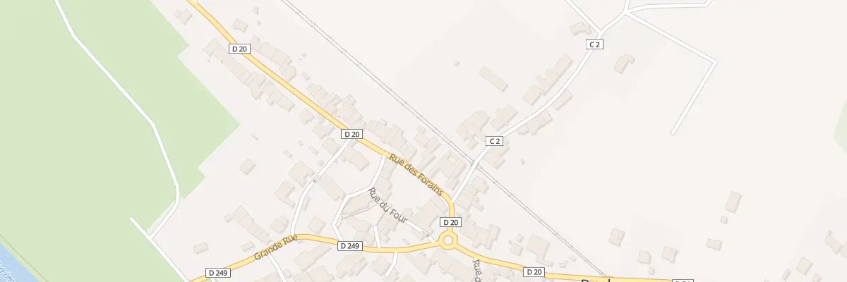 Plan du 7 Rue des Forins à Baulay