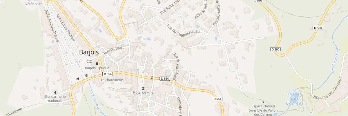 Plan du 15 Rue du Four Neuf à Barjols