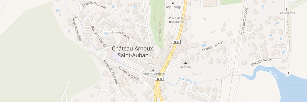 Plan du 46 Rue Haute à Château-Arnoux-Saint-Auban