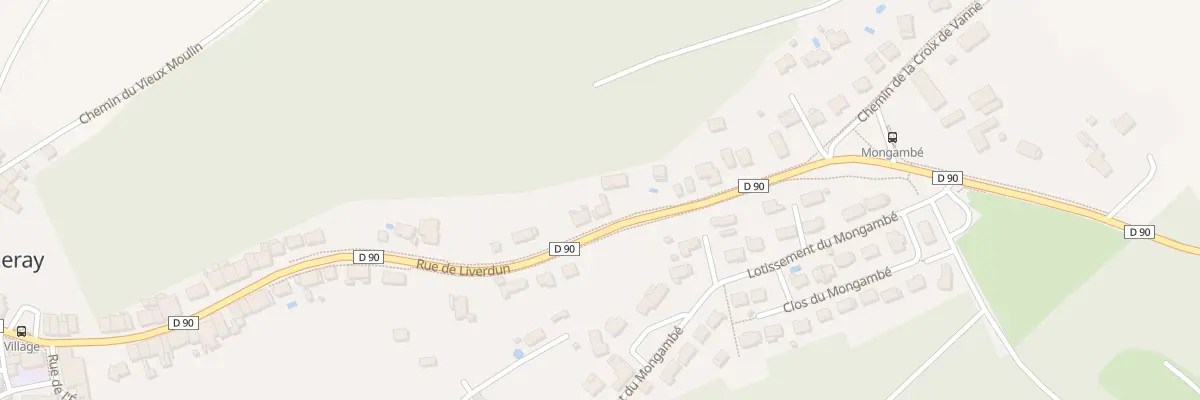 Plan du 61 Rue de Liverdun à Aingeray