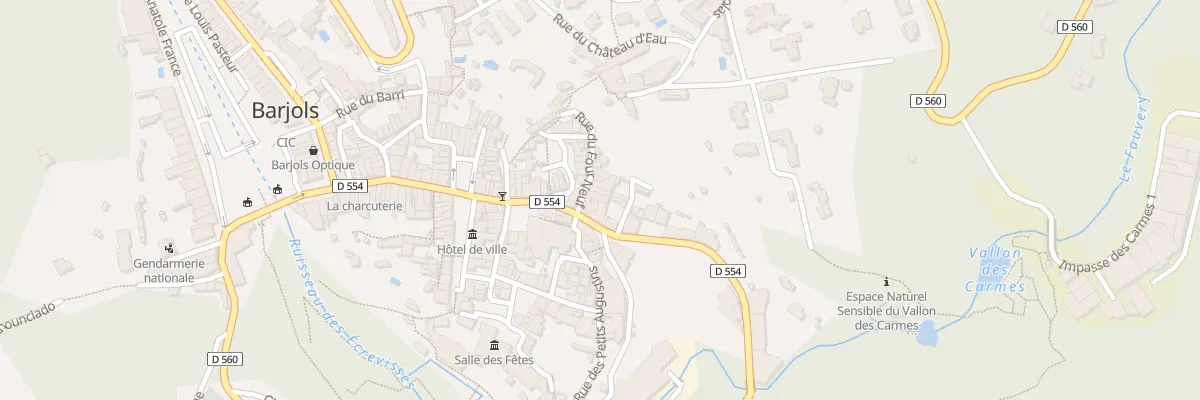 Plan du 4 Rue du Four Neuf à Barjols