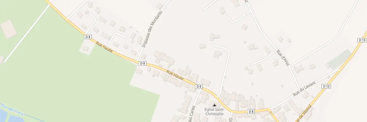 Plan du 165 Rue Haute à Raze