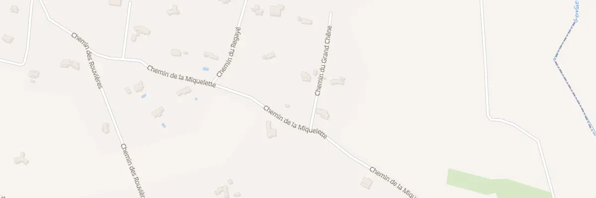 Plan du 379 Che du Grand Chene à La Roquebrussanne