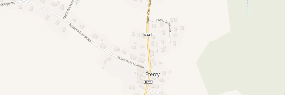 Plan du 153 Rte d’Hauteville à Étercy