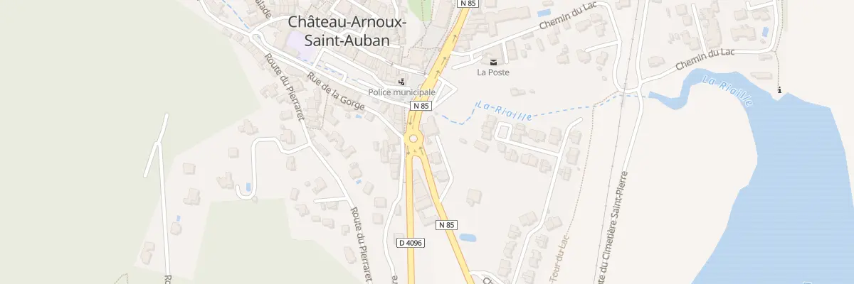 Plan du 3 Rte de Nice à Château-Arnoux-Saint-Auban