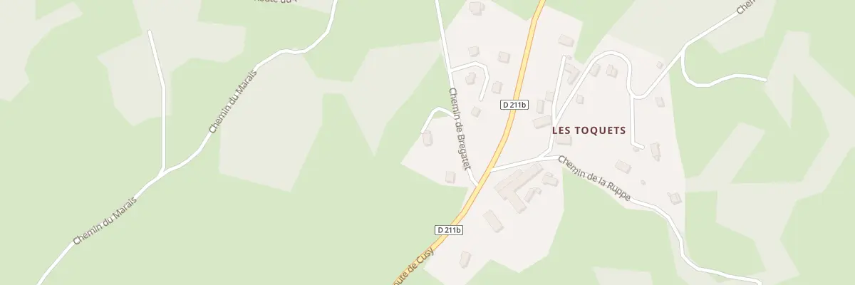 Plan du 71 Che de Bregatet à Saint-Offenge